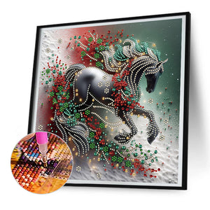 Arts Ma 30*30CM(Canvas) Partial Special Shaped Drill Diamond Painting