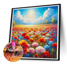 Load image into Gallery viewer, Clear Sky And Sea Of Flowers 30*30CM(Canvas) Full Round Drill Diamond Painting
