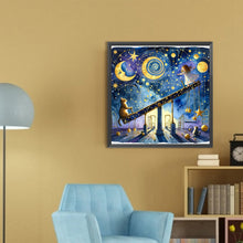 Load image into Gallery viewer, Starry Sky Playground Children 30*30CM(Picture) Full AB Round Drill Diamond Painting
