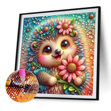 Load image into Gallery viewer, Cute Hedgehog 30*30CM(Picture) Full AB Round Drill Diamond Painting
