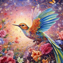 Load image into Gallery viewer, Hummingbird 30*30CM(Picture) Full AB Round Drill Diamond Painting
