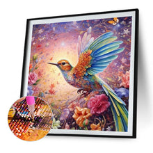 Load image into Gallery viewer, Hummingbird 30*30CM(Picture) Full AB Round Drill Diamond Painting
