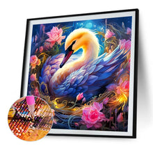 Load image into Gallery viewer, Swan 30*30CM(Picture) Full AB Round Drill Diamond Painting
