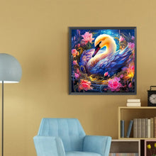 Load image into Gallery viewer, Swan 30*30CM(Picture) Full AB Round Drill Diamond Painting
