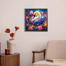 Load image into Gallery viewer, Swan 30*30CM(Picture) Full AB Round Drill Diamond Painting
