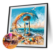 Load image into Gallery viewer, Time Hourglass 40*40CM(Picture) Full AB Round Drill Diamond Painting
