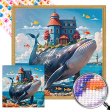 Load image into Gallery viewer, House On A Whale 40*40CM(Picture) Full AB Round Drill Diamond Painting
