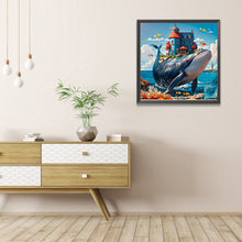 Load image into Gallery viewer, House On A Whale 40*40CM(Picture) Full AB Round Drill Diamond Painting
