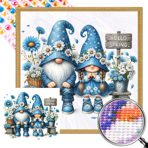 Goblin Spring 30*30CM(Picture) Full AB Round Drill Diamond Painting