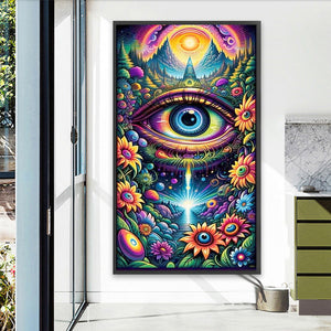 Nature'S Eye 40*70CM(Picture) Full AB Round Drill Diamond Painting