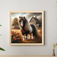 Load image into Gallery viewer, Horses 40*40CM(Canvas) Full Round Drill Diamond Painting
