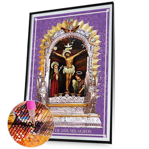 Religious Festival Of Miracles 50*70CM(Canvas) Full Round Drill Diamond Painting