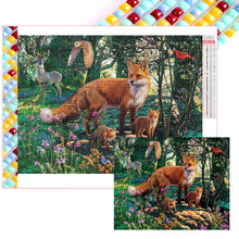 Load image into Gallery viewer, Fox 50*40CM(Picture) Full Square Drill Diamond Painting
