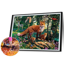 Load image into Gallery viewer, Fox 50*40CM(Picture) Full Square Drill Diamond Painting
