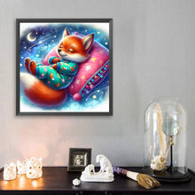 Load image into Gallery viewer, Sleeping Little Fox 30*30CM(Picture) Full Square Drill Diamond Painting
