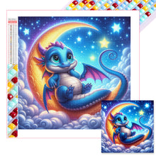 Load image into Gallery viewer, Moonlight Dragon 30*30CM(Picture) Full Square Drill Diamond Painting
