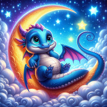 Load image into Gallery viewer, Moonlight Dragon 30*30CM(Picture) Full Square Drill Diamond Painting
