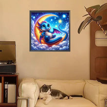 Load image into Gallery viewer, Moonlight Dragon 30*30CM(Picture) Full Square Drill Diamond Painting
