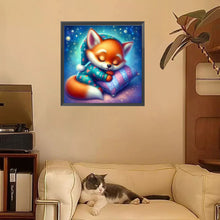 Load image into Gallery viewer, Sleeping Little Fox 30*30CM(Picture) Full Square Drill Diamond Painting
