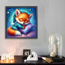 Load image into Gallery viewer, Sleeping Little Fox 30*30CM(Picture) Full Square Drill Diamond Painting
