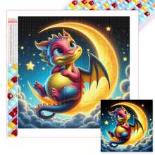 Load image into Gallery viewer, Moonlight Dragon 30*30CM(Picture) Full Square Drill Diamond Painting
