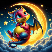 Load image into Gallery viewer, Moonlight Dragon 30*30CM(Picture) Full Square Drill Diamond Painting
