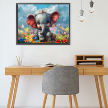 Load image into Gallery viewer, Elephant 40*30CM(Picture) Full Square Drill Diamond Painting
