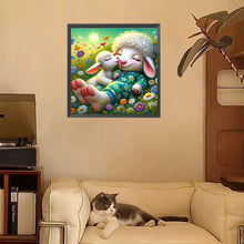 Load image into Gallery viewer, Sheep 30*30CM(Picture) Full Square Drill Diamond Painting
