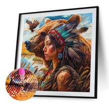 Load image into Gallery viewer, Big Bear 30*30CM(Picture) Full Square Drill Diamond Painting
