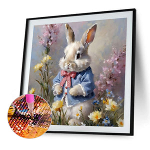 Rabbit 30*30CM(Picture) Full Square Drill Diamond Painting