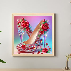 Fantasy High Heels 40*40CM(Canvas) Full Round Drill Diamond Painting