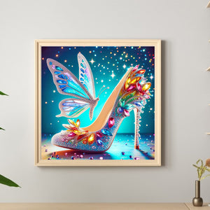 Fantasy High Heels 40*40CM(Canvas) Full Round Drill Diamond Painting