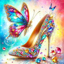 Load image into Gallery viewer, Fantasy High Heels 40*40CM(Canvas) Full Round Drill Diamond Painting
