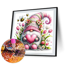 Load image into Gallery viewer, Tulip Gnome 30*30CM(Canvas) Full Round Drill Diamond Painting
