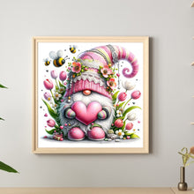 Load image into Gallery viewer, Tulip Gnome 30*30CM(Canvas) Full Round Drill Diamond Painting
