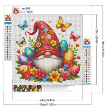 Load image into Gallery viewer, Easter Gnome 30*30CM(Canvas) Full Round Drill Diamond Painting
