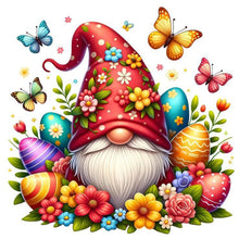 Load image into Gallery viewer, Easter Gnome 30*30CM(Canvas) Full Round Drill Diamond Painting
