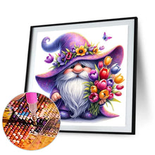 Load image into Gallery viewer, Tulips And Gnomes 30*30CM(Canvas) Full Round Drill Diamond Painting
