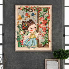 Load image into Gallery viewer, Ancient Cartoon Girl 40*50CM(Canvas) Full Round Drill Diamond Painting
