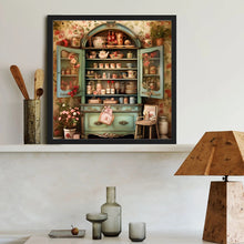 Load image into Gallery viewer, Warm Cabinet 40*40CM(Canvas) Full Round Drill Diamond Painting
