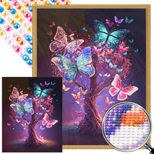 Load image into Gallery viewer, Butterfly Tree 40*50CM(Picture) Full AB Round Drill Diamond Painting
