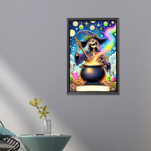 Load image into Gallery viewer, Skeleton Witch Brewing Medicine 40*60CM(Picture) Full AB Round Drill Diamond Painting
