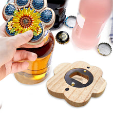 Load image into Gallery viewer, Dog Paw Wooden DIY Bottle Opener Diamond Painting Kit Decorative Kitchen Tool
