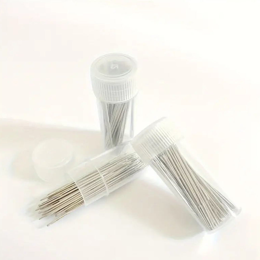 20PCS 4CM Bead Embroidery Needles Metal Hand-Stitched Embroidery Needles