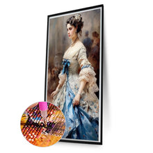 Load image into Gallery viewer, Prom Dress Girl 40*70CM(Picture) Full AB Round Drill Diamond Painting
