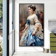 Load image into Gallery viewer, Prom Dress Girl 40*70CM(Picture) Full AB Round Drill Diamond Painting
