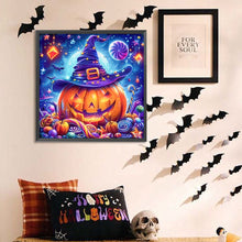 Load image into Gallery viewer, Halloween Pumpkins And Candies 40*40CM(Picture) Full AB Round Drill Diamond Painting
