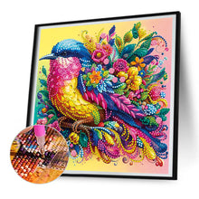 Load image into Gallery viewer, Colorful Birds And Flowers 30*30CM(Canvas) Partial Special Shaped Drill Diamond Painting
