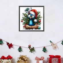 Load image into Gallery viewer, Christmas Peacock 30*30CM(Canvas) Full Round Drill Diamond Painting
