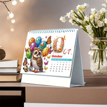 Load image into Gallery viewer, 2025 Special Shape Beverage Diamond Painting Desk Calendar for Home Office
